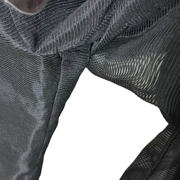 Alice McCall Justify My Love Jumpsuit in Black Belted Ruffle Women’s Size 0 New - Picture 7 of 11